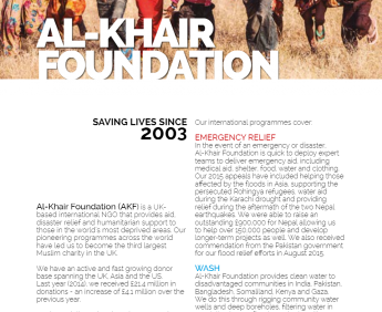 AKF programmes, programmes brochure,