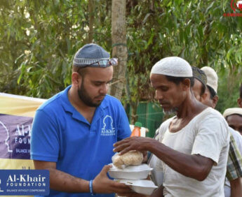 Emergency Food Pack Distribution for Rohingya Refugees in Balukhali Camp