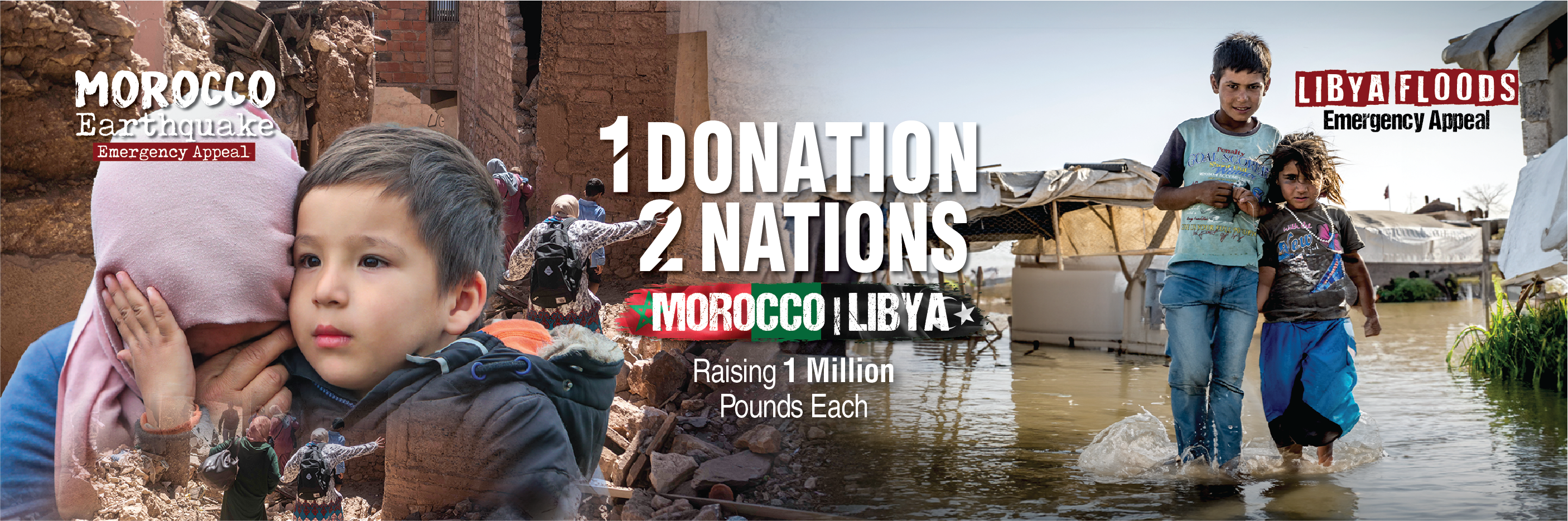 one donation two nations